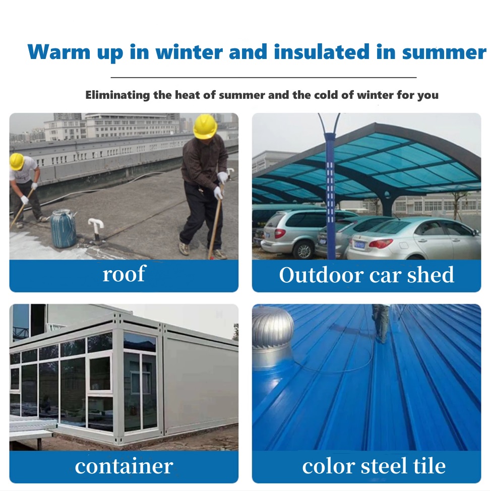 5/10/20/30mm Aluminum Foil Sound Heat Insulation Foam, 100x50cm Car ...