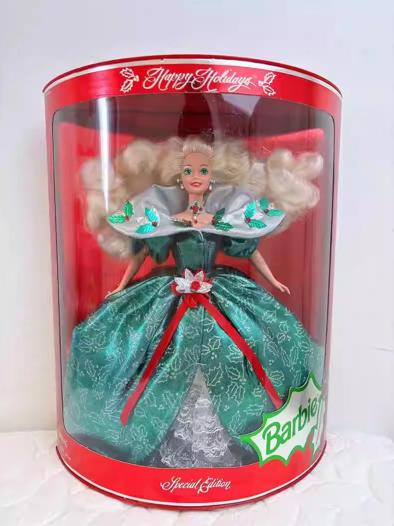 Barbie Happy Holidays Special Edition Doll 1995 Shopee Philippines