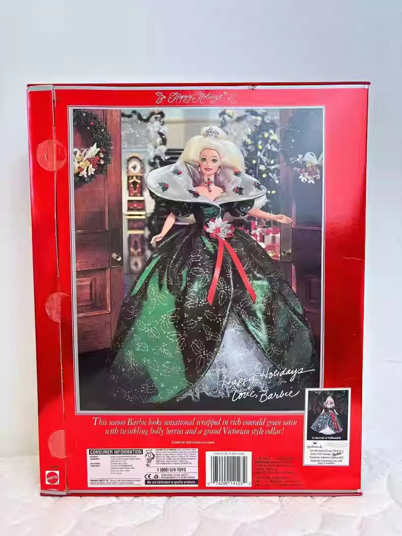 Barbie Happy Holidays Special Edition Doll 1995 Shopee Philippines