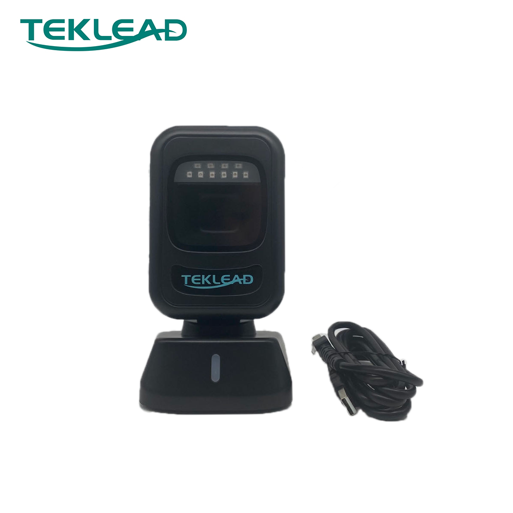 TEKLEAD 2D Desktop Barcode Scanner Fast Speed 1 Million Pixel ...