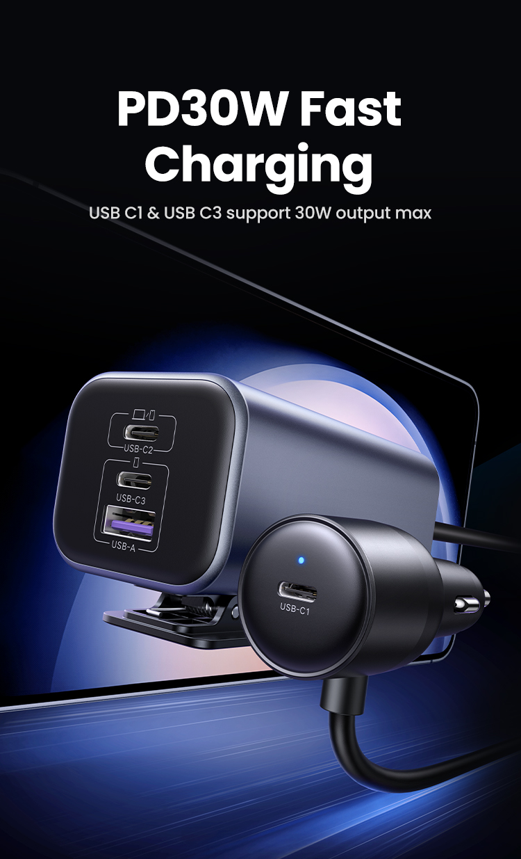 LUOSIKE Prise Allume Cigare USB 38W 2 Ports Et Câble Lightnin 1m En Nylon Tressé, Chargeur Rapide Voiture USB C Avec PD/QC, Adaptateur Secteur Compatible Avec IPhon 14/12/11/Pro/Max/Plus/mini/SE