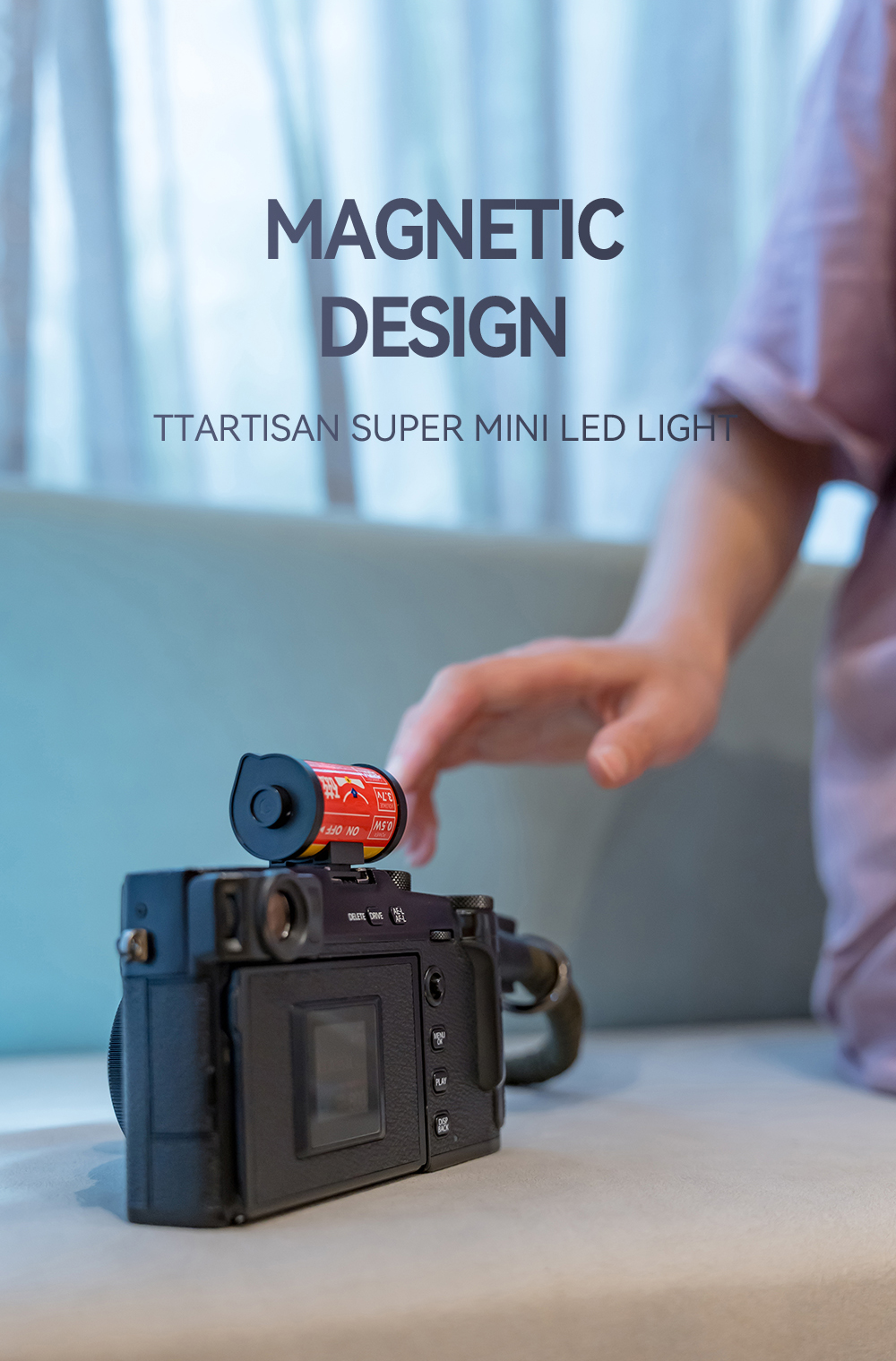 TTArtisan Mini Magnetic LED Fill Light 3000K/4500K/6000K | Shopee ...