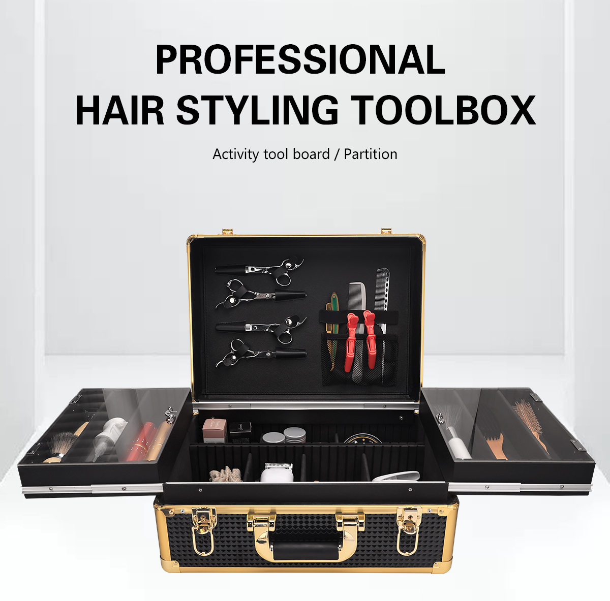 In stock# Salon hairdressing hairdresser tool box multi-function ...