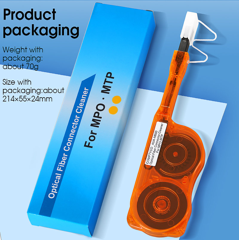 Fiber Optic Cleaning Tool NFC-IBC-MPO One-click Cleaner For MPO/MTP ...