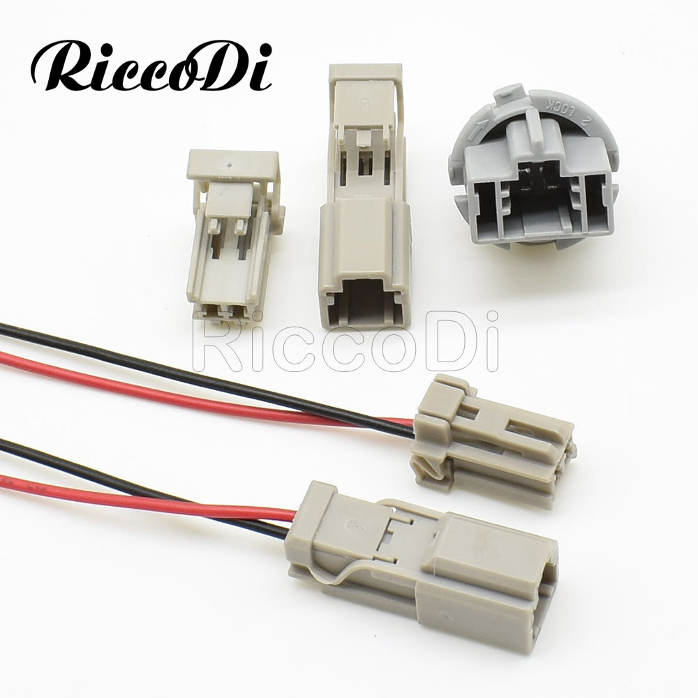2 Pin Sumitomo Auto Wire Connector Male Female 2.2MM Socket For Nissan ...