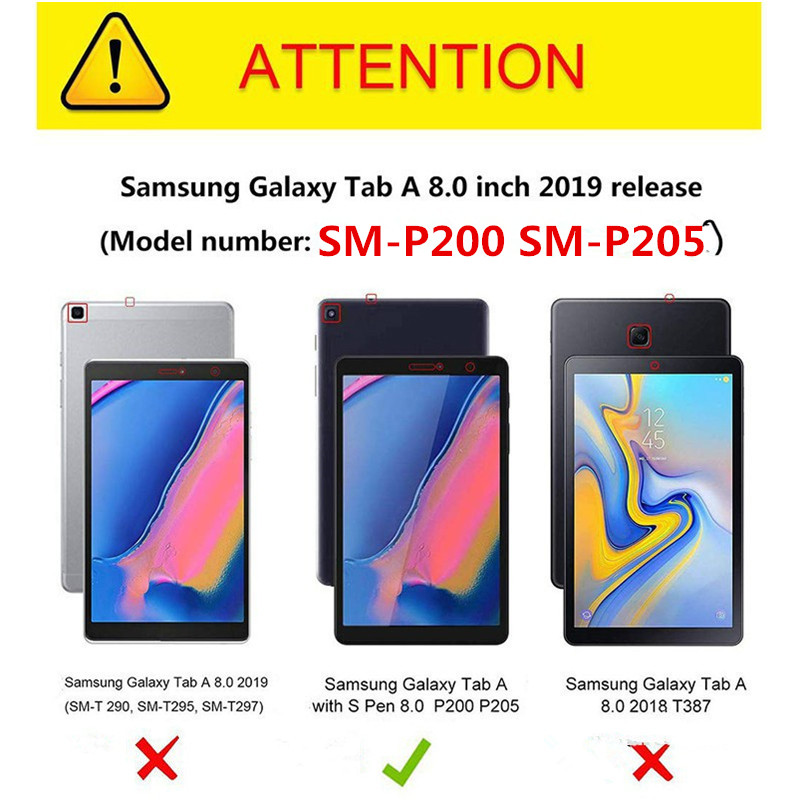 Fr Samsung Galaxy Tab A inch 2019 W/S Pen SM-P205 P200
