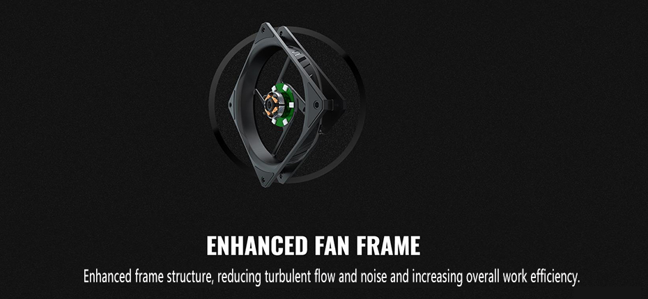 Cooler Master sickleflow 120 120mm LED 4pin PWM Shockproof silence fans ...
