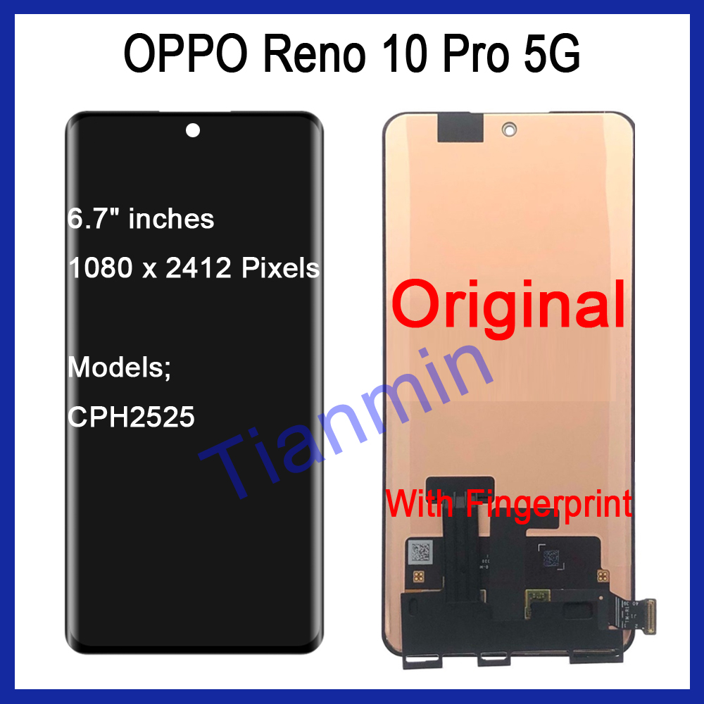 For OPPO Reno 10 Reno 10 Pro 5G Reno 10 Pro+ 5G LCD Original Touch ...