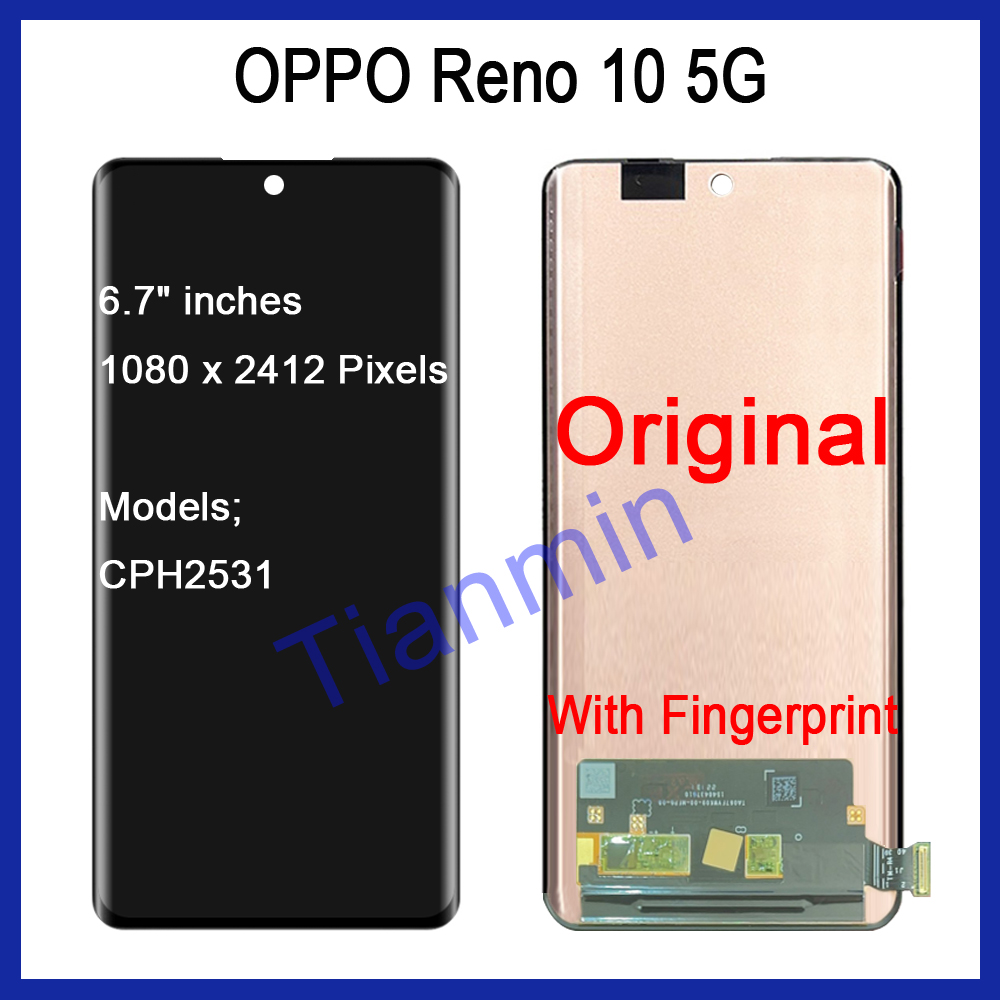 For OPPO Reno 10 Reno 10 Pro 5G Reno 10 Pro+ 5G LCD Original Touch ...