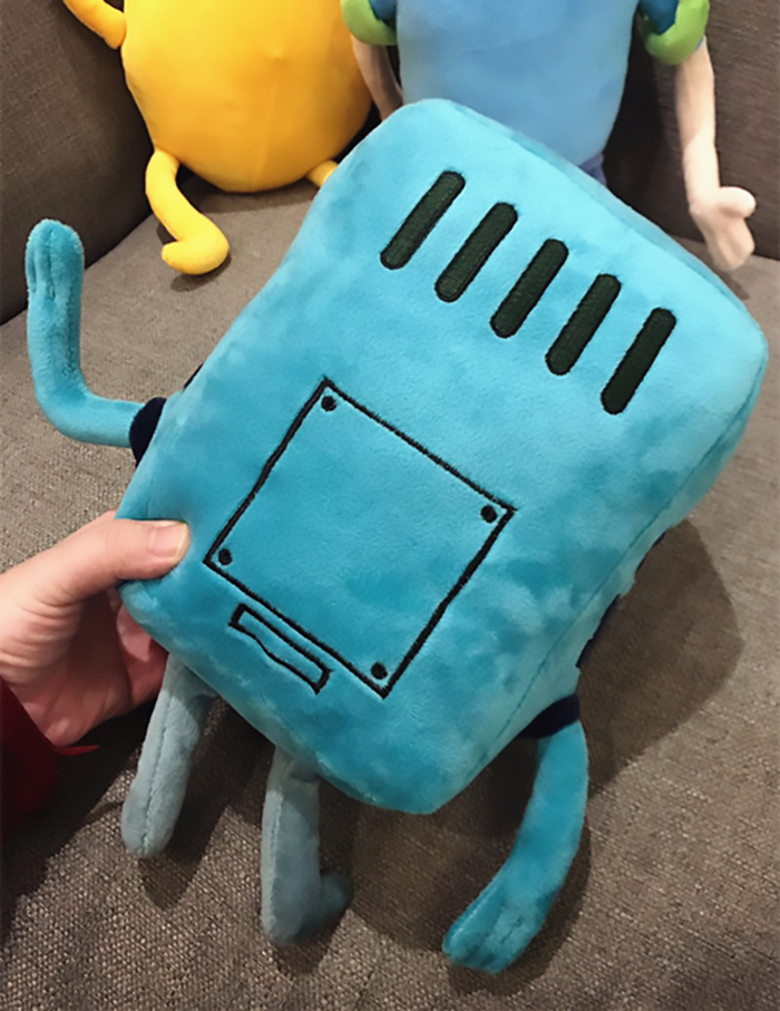 Adventure Time with Finn and Jake BMO Plush Toy Doll Birthday Gift ...