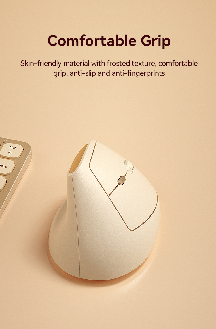 BOW MD190mini Ergonomic Mouse Wireless Bluetooth Vertical Mouse Various ...