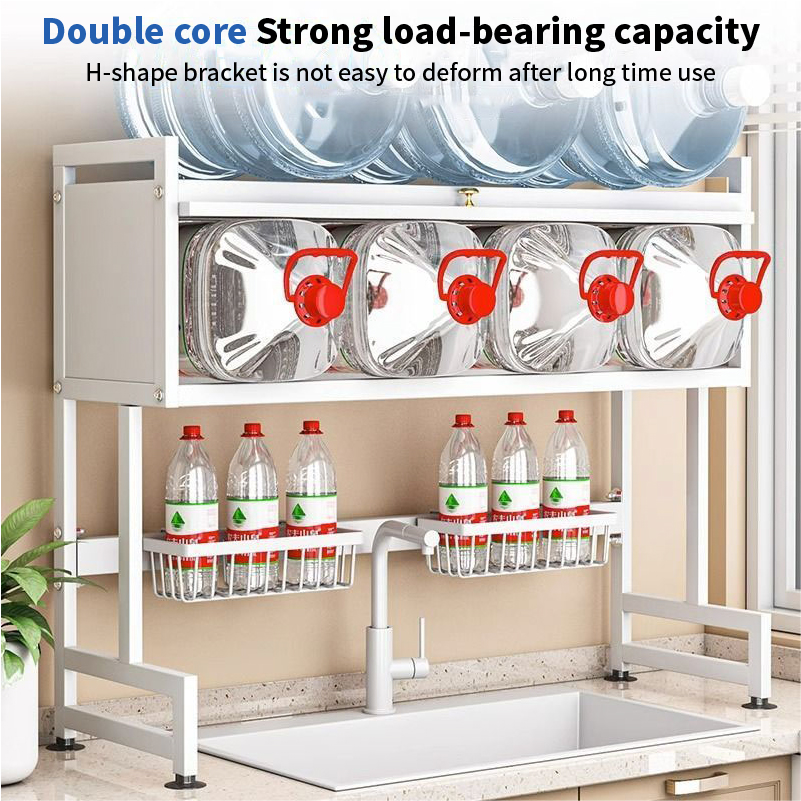 Dish Cabinet Dish Rack With Cover Plate Organizer Kitchen Organizer ...