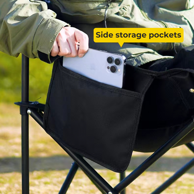 Camping Moon Chair High Back Ultralight Folding Chair Portable 150Kg ...