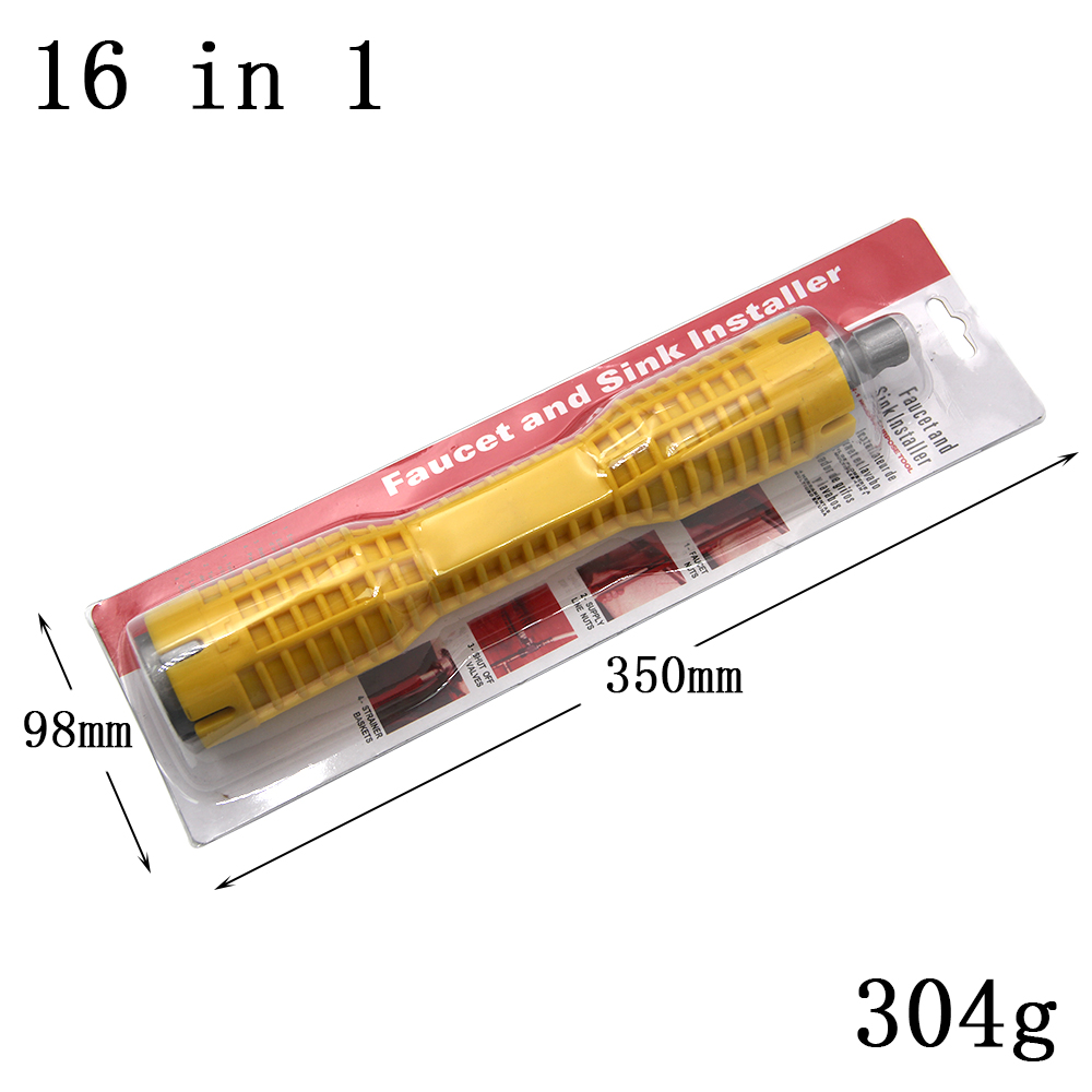 16 in 1 double head household water heater sink screw nut wrench double