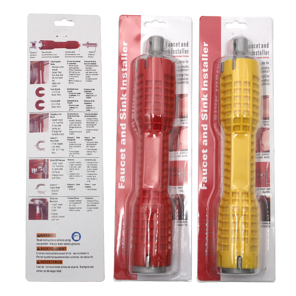 16 in 1 double head household water heater sink screw nut wrench double