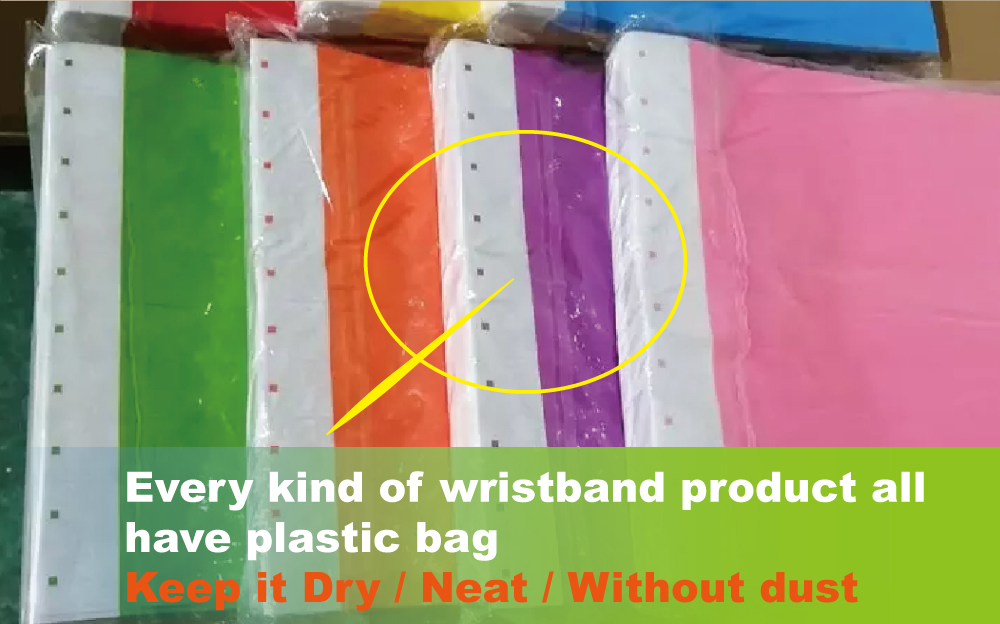 custom waterproof wristband sticker diy disposable wrist tyvek paper ...