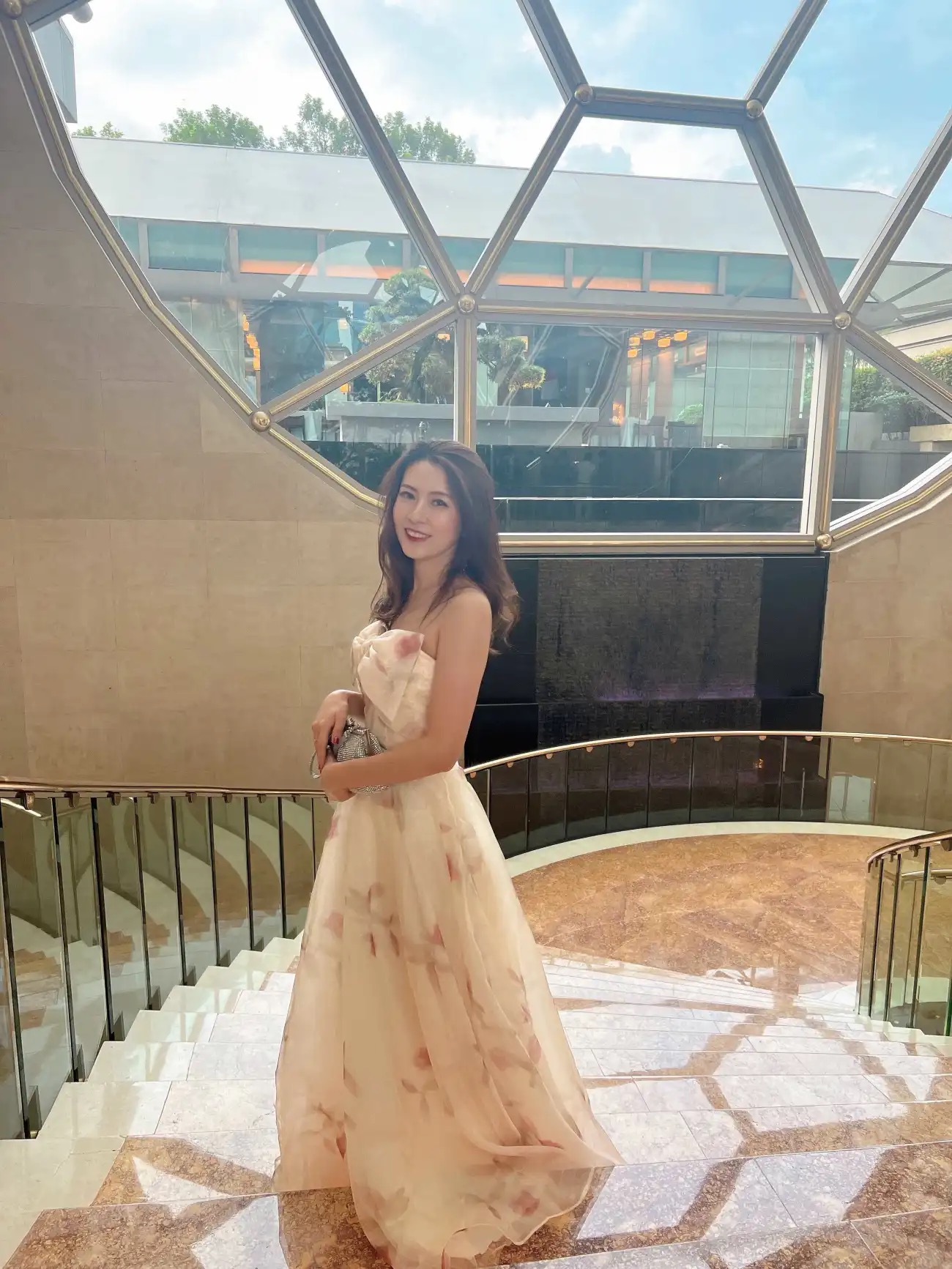 Dress Female Bra Less Evening Celebrity Banquet Temperament Host Adult ...