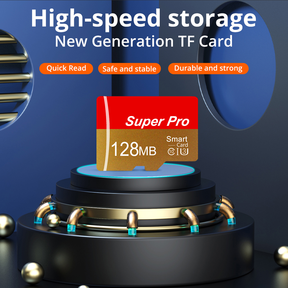 New SUPER PRO Mini SD Card 128MB - Micro TF Flash Memory Card | Shopee ...