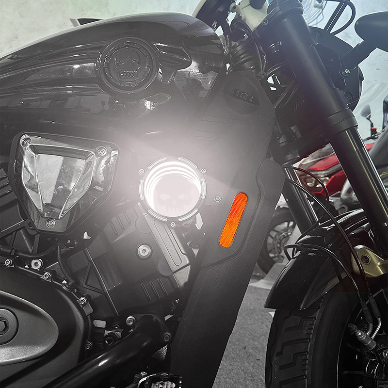 【SEMSPEED】Motorcycle Front Turn Signal Light Indicator Decor Lamp For