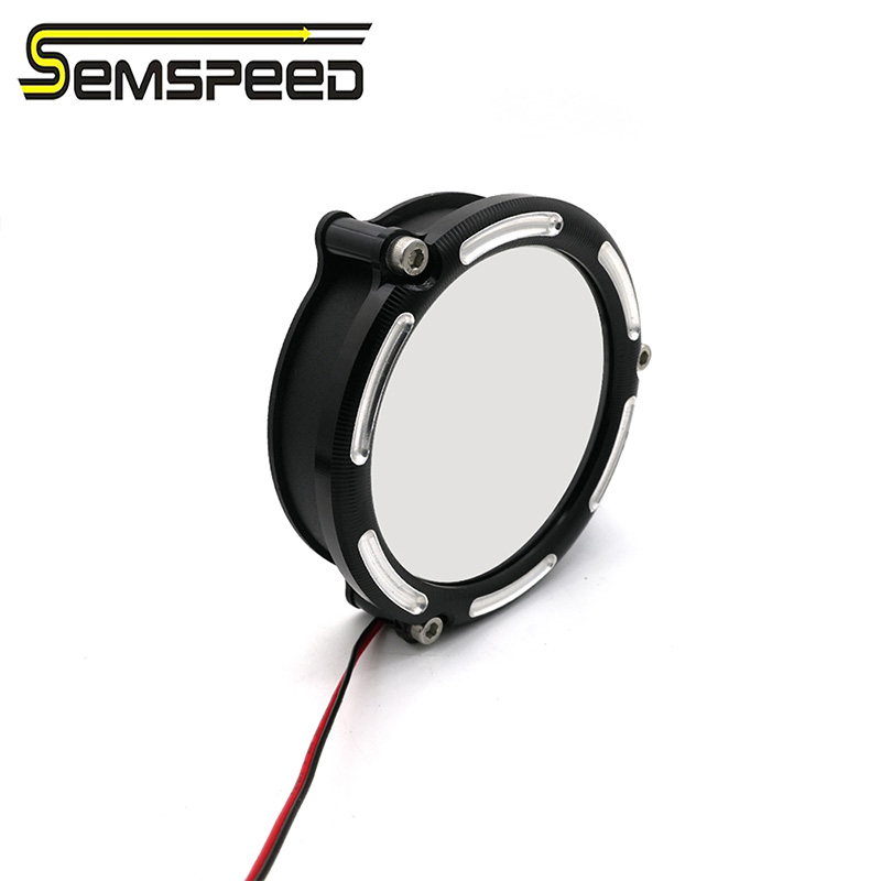 【SEMSPEED】Motorcycle Front Turn Signal Light Indicator Decor Lamp For