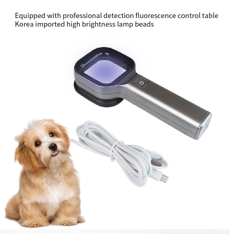 Woods Light Skin Examination For Cat Dog Ringworm Handheld UV Wood's ...