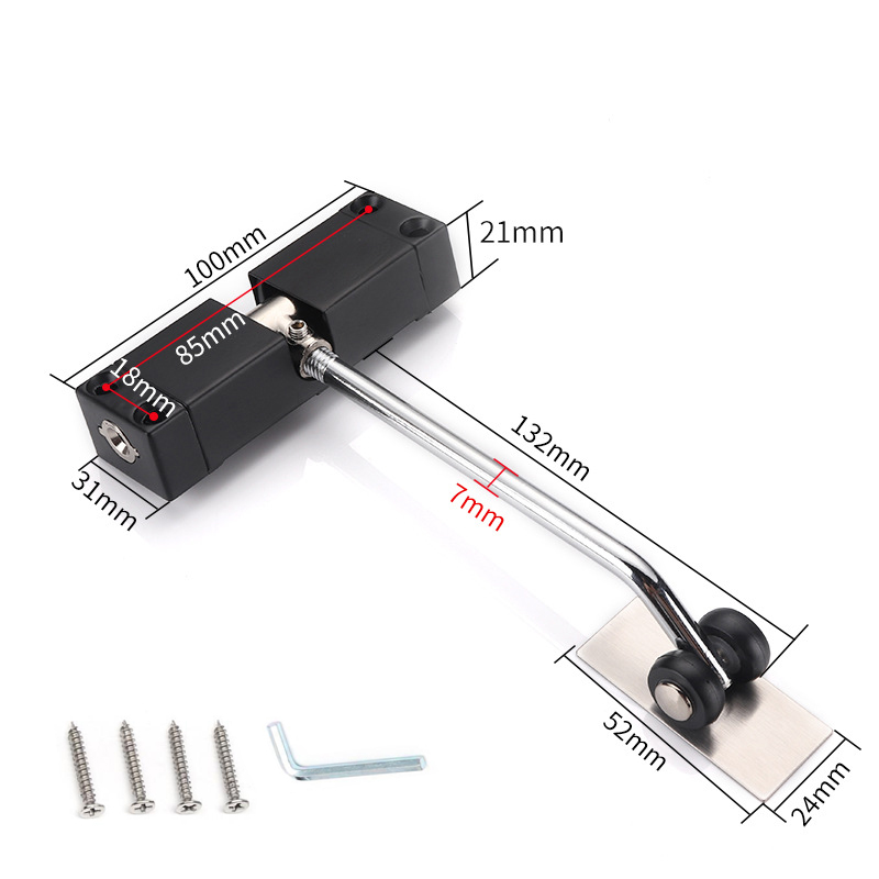 Adjustable Stainless Steel Automatic Strength Spring Door Closer Hinge ...