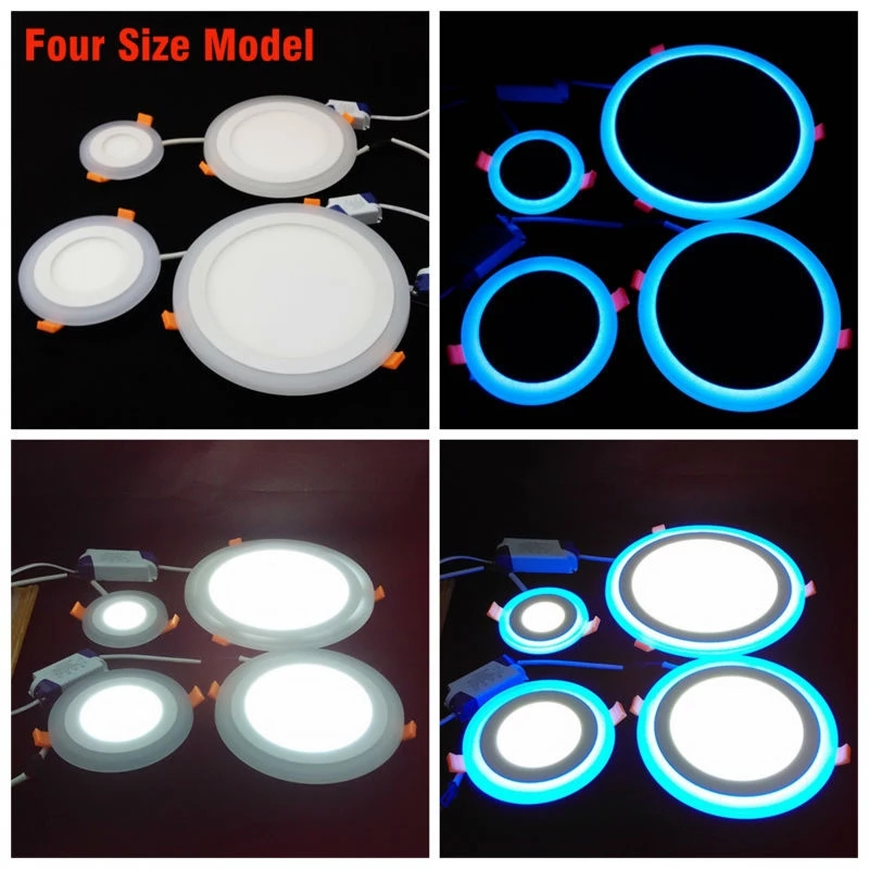 3 Modes Tri Color LED Pin Light Ultra-Thin Dimmable Light Downlight ...