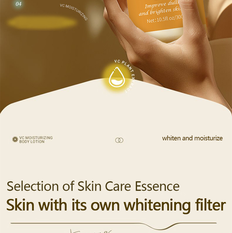 【Customer Favorite】Body Lotion Vitamin C Whitening & Moisturizing