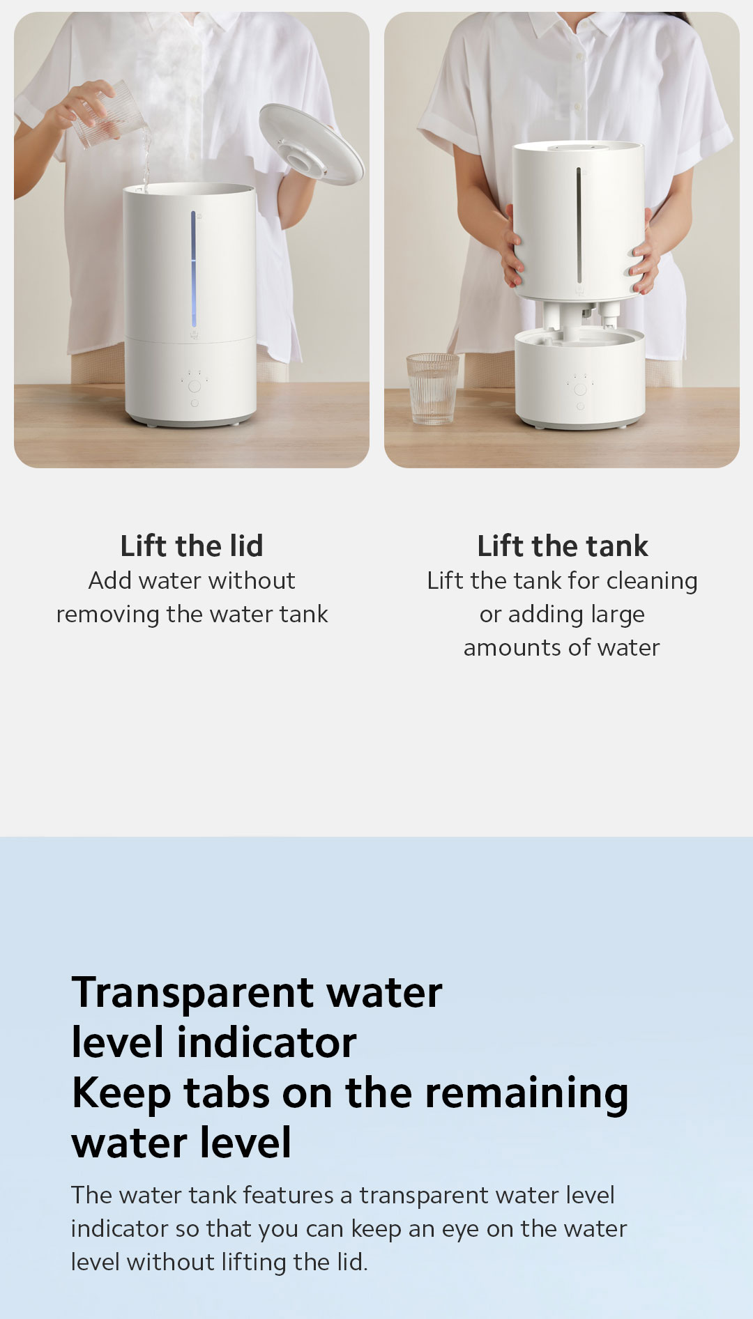 [NEW] Xiaomi Smart Humidifier 2 EU|4.5L tank capacity | Releases up to ...