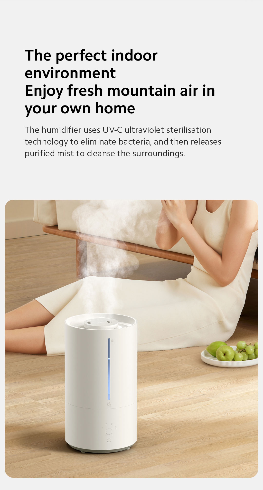 [NEW] Xiaomi Smart Humidifier 2 EU|4.5L tank capacity | Releases up to ...