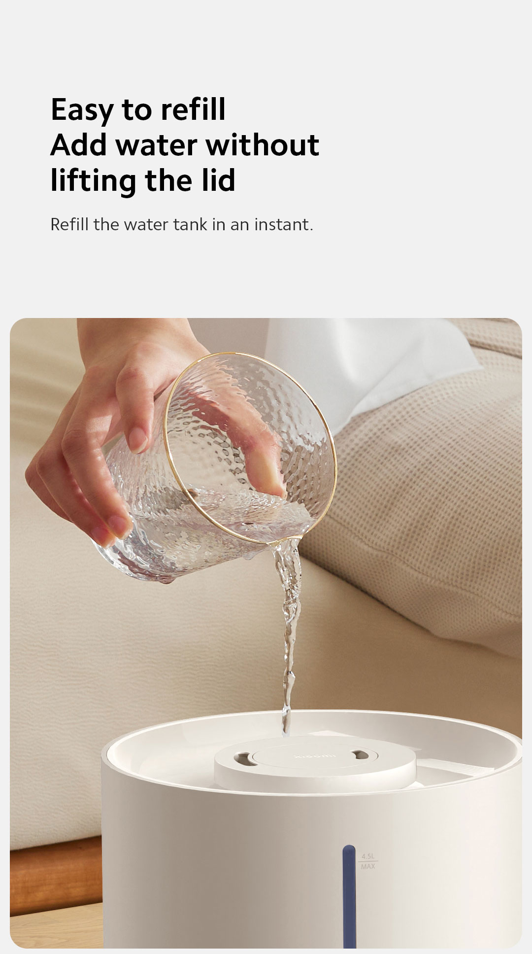 [NEW] Xiaomi Smart Humidifier 2 EU|4.5L tank capacity | Releases up to ...