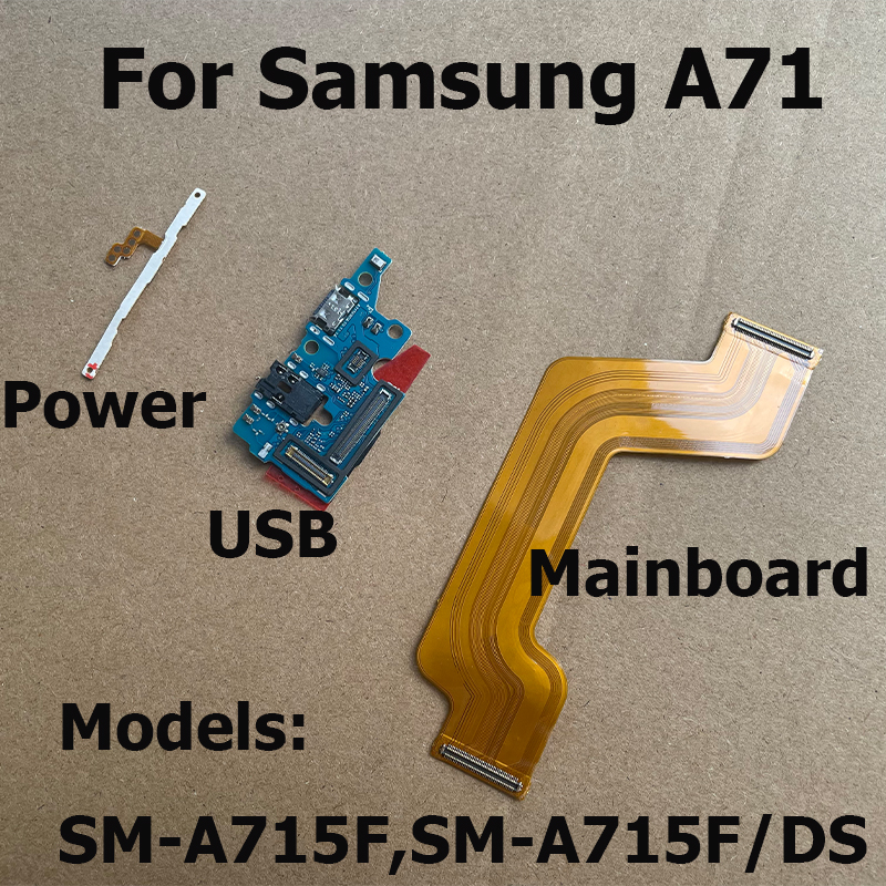 New For Samsung Galaxy A71 USB Charging Dock Board Connector FPC ...