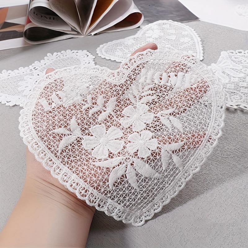 17.5X15.5cm love lace clothing and accessories DIY handmade home soft