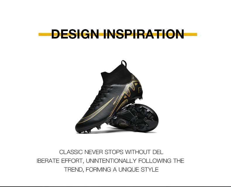 Yueku Latest Style Assassin Series Football Boots Young Children Anti ...