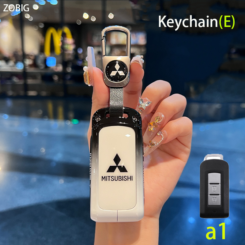 ZOBIG NEW Gradient Key Fob Cover for Mitsubishi Car Key Case Shell with ...