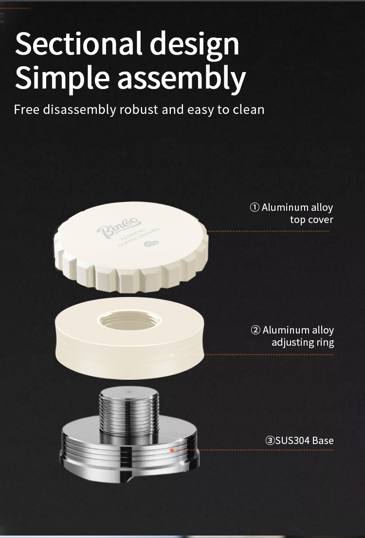 BINCOO Three-blade Cloth Powder Dispenser Threaded Elastic Powder ...