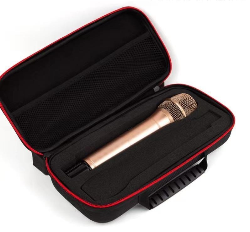 Generic Wireless Microphone Storage Case Shockproof Hard EVA Protect ...