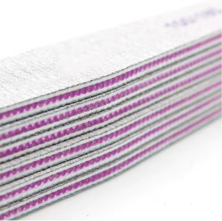 5Pcs/Lot Nail File Mix Color Limas 100/180 Gr it Professional Sandpaper ...