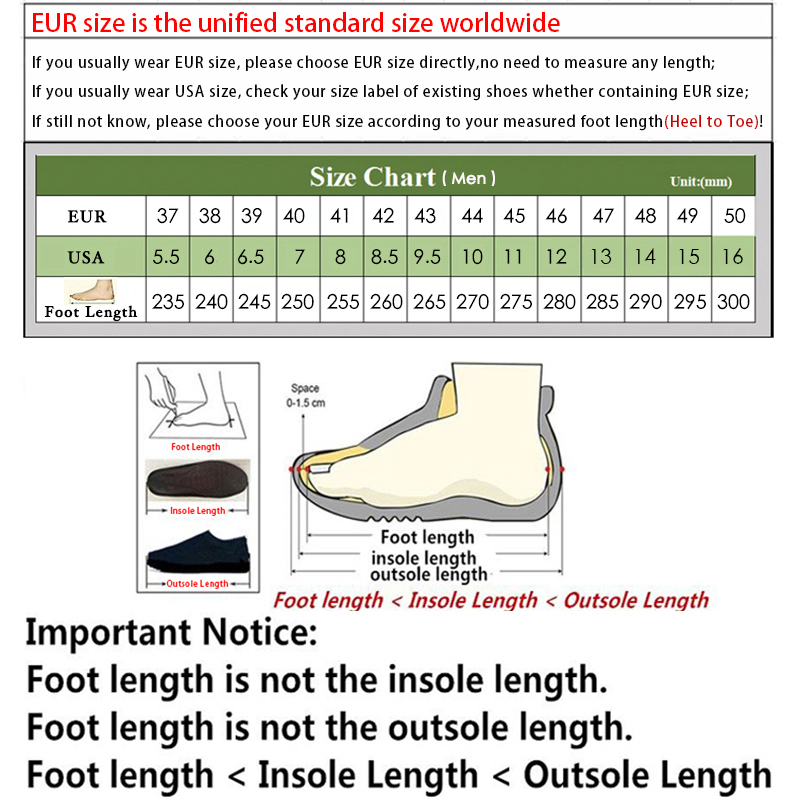 Big Size 39-49 Men Hiking Shoes Anti-skid Waterproof Leather Sport ...