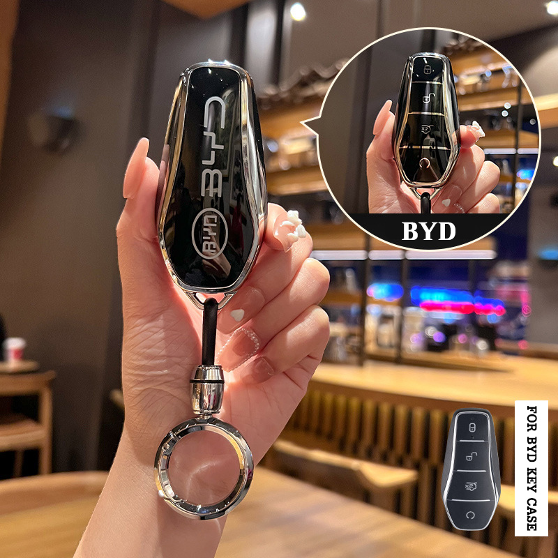 BYD car key case Smart key accessories suitable for BYD sealion 06/Atto ...