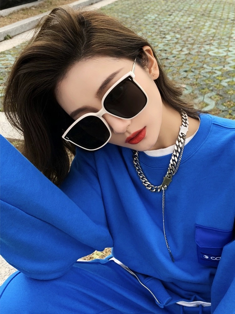 【Korean Design】Square Shape Sunglasses For Women/Men Aesthetic Shades