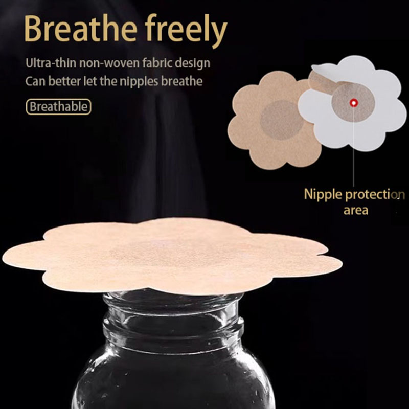 50/80Pcs Disposable Invisible Nipple Covers – Self-Adhesive Breast ...