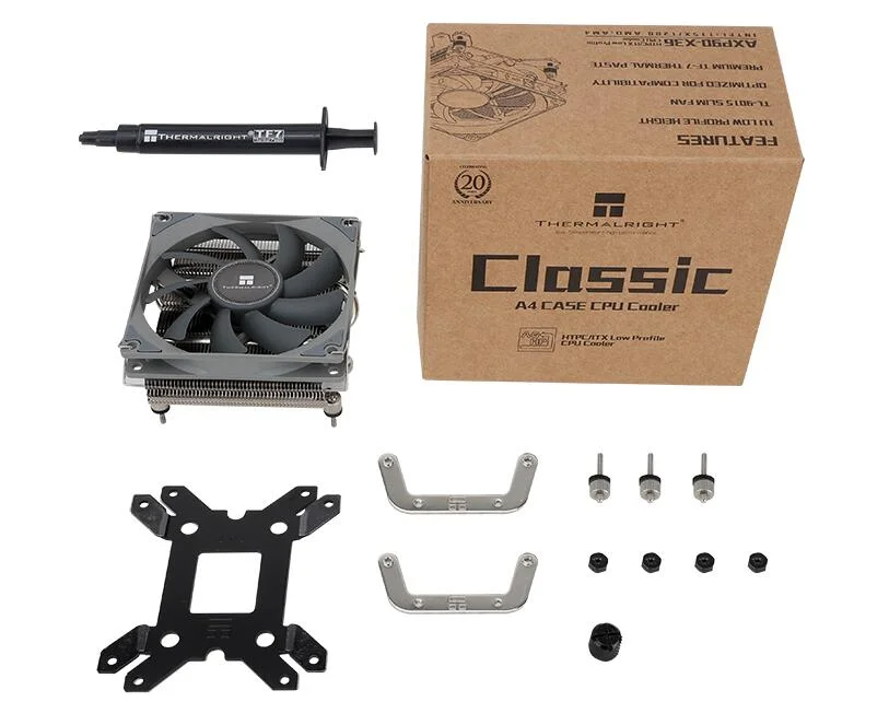 Thermalright AXP90 X36 Black Low Profile CPU Air Cooler CPU Radiator ...