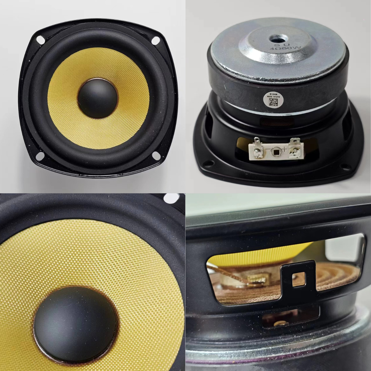 999DIY SU 4 inches 4Ω 60W 4” full range speaker Midrange Speaker 4inch