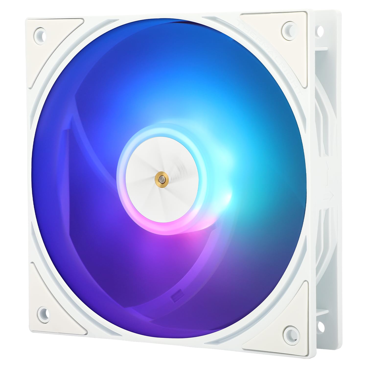 Thermalright TL‑M12QR 120 mm achterwaartse blade pc-behuizingventilatoren, 1500 RPM luchtstroom, ARGB daisy‑ketting, oneindige spiegelverlichting, 1 stuks