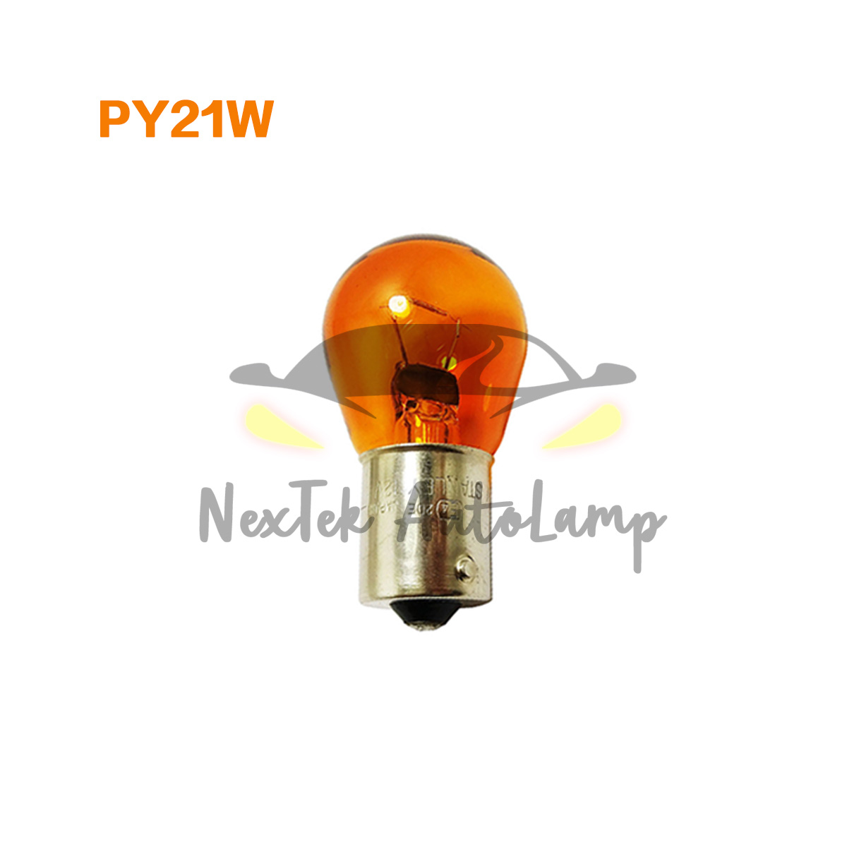 STANLEY PY21W T20 W21W WY21W C8W 12V Amber Light Standard Original ...