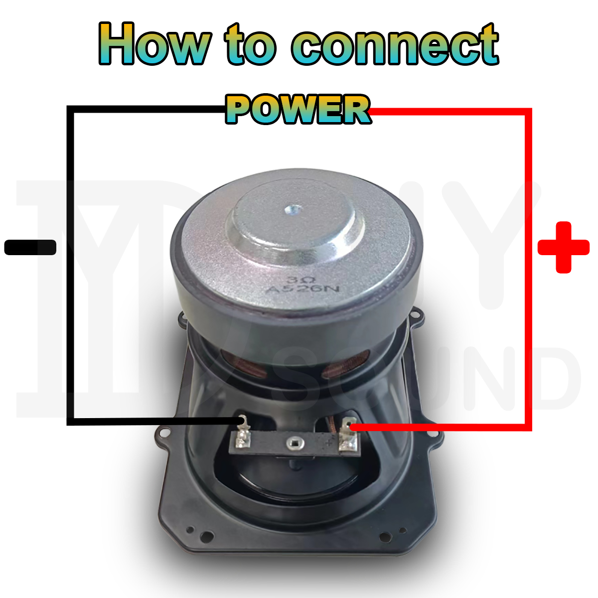 DIYSOUND JBL BB3 Subwoofer 5*7 inches 3Ω 80W BASS 5*7 inches Audio