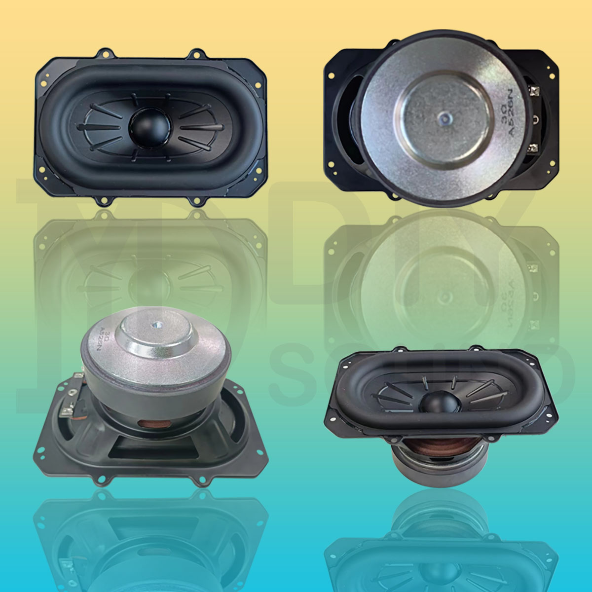 DIYSOUND JBL BB3 Subwoofer 5*7 inches 3Ω 80W BASS 5*7 inches Audio