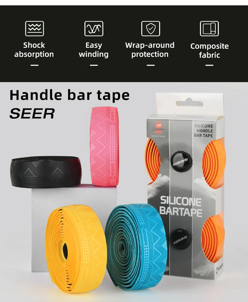 SEER Road Bike Tapes Speed Racing Bicycle Bar Tape Handlebar Wrapper ...