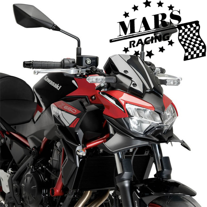 Motorcycle Front Screen Wind Shield Accessories For Kawasaki Z 900 2020 2021 2022 2023 Z650 Z - View #8